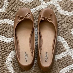 Tan Ballet Flats